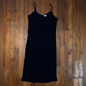 Spaghetti Strap Sweater Dress